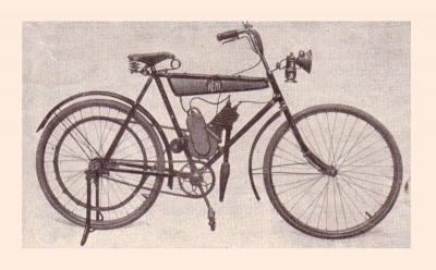 Keni Einbau-Motor und Leichtmotorrad Prospekt 1920er Jahre