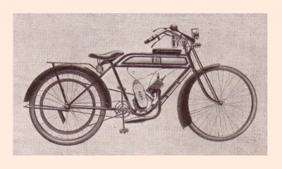 Keni Einbau-Motor und Leichtmotorrad Prospekt 1920er Jahre