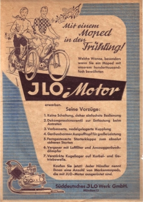 Ilo / München motor brochure ca.1955