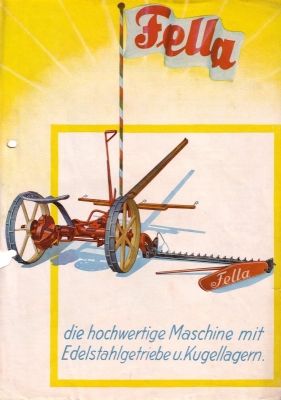 Fella Grasmäher brochure 1937
