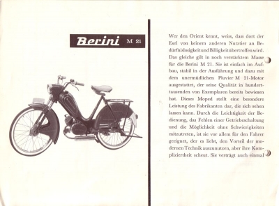 Berini program 1956-1960