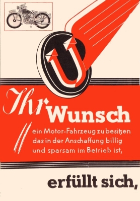 Urania Motorfahrrad brochure 2.1937