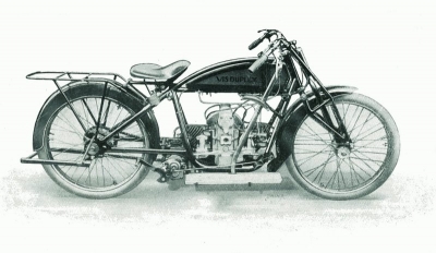 VIS-Duplex 2 Zylinder motorcycle brochure 1924