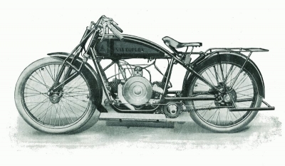 VIS-Duplex 2 Zylinder Motorrad Prospekt 1924