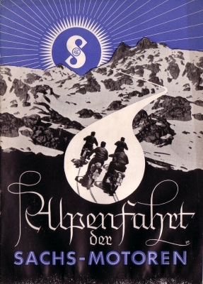 Sachs Alpenfahrt Prospekt 11.1937