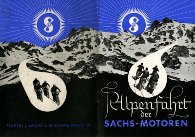 Sachs Alpenfahrt Prospekt 11.1937