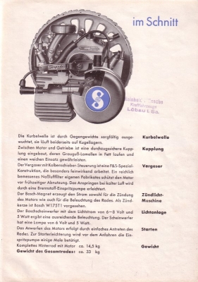 Sachs Saxonette brochure 1938