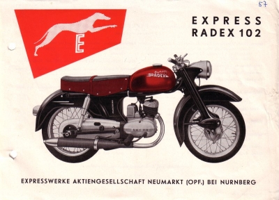 Express Radex 102 Prospekt 1957