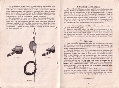 Frankonia lighting system for bicycles and motorcycles 1920s