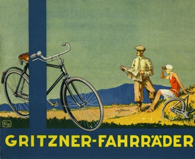 Gritzner Fahrrad Prospekt ca. 1935