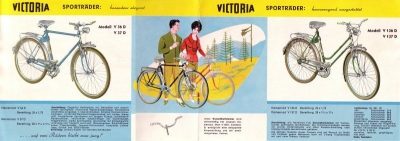 Victoria Fahrrad Programm ca. 1963