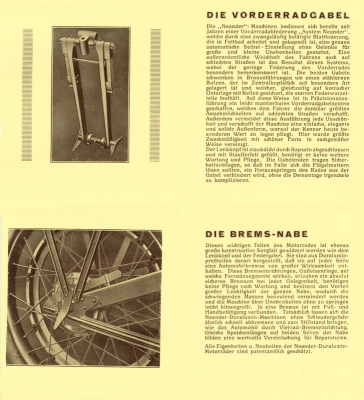 Neander Duralumin brochure 1920s