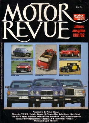 Motor Revue 1981/82