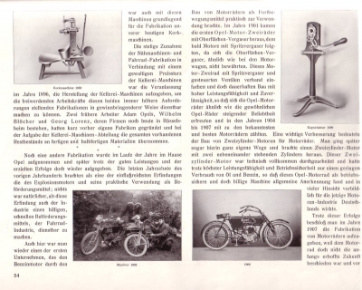 Adam Opel und sein Haus, 50 Jahre der Entwicklung 1862-1912