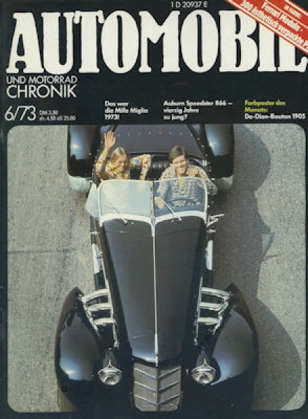 Automobil und Motorrad Chronik 1973 Heft 6