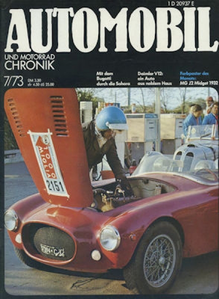 Automobil und Motorrad Chronik 1973 Heft 7