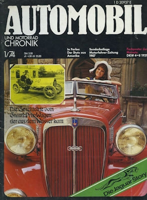 Automobil und Motorrad Chronik 1974 No. 1