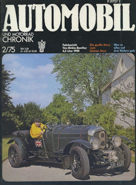 Automobil und Motorrad Chronik 1975 Heft 2