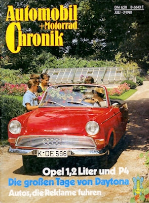 Automobil und Motorrad Chronik 1981 No. 7