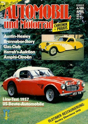 Automobil und Motorrad Chronik 1985 No. 4