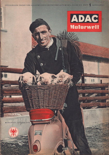 ADAC Motorwelt 1956 Heft 1
