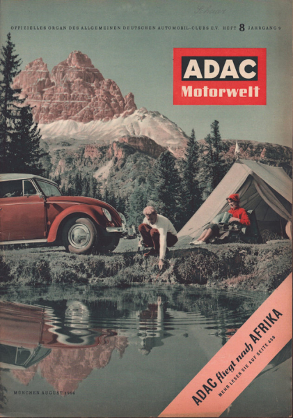 ADAC Motorwelt 1956 Heft 8