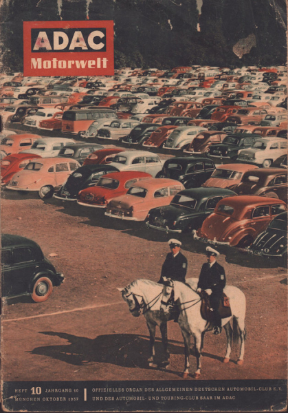 ADAC Motorwelt 1957 Heft 10