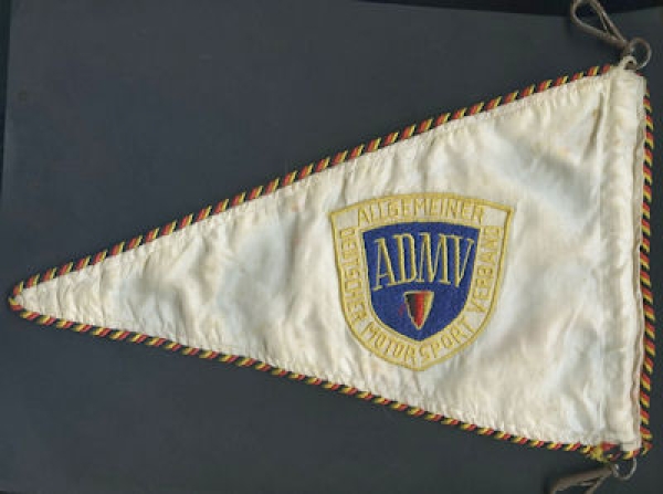 Original Wimpel ADMV ca. 1950/60er Jahre