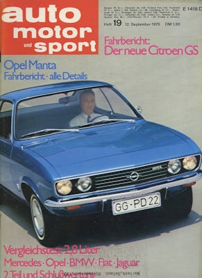 Auto, Motor & Sport 1970 Heft 19