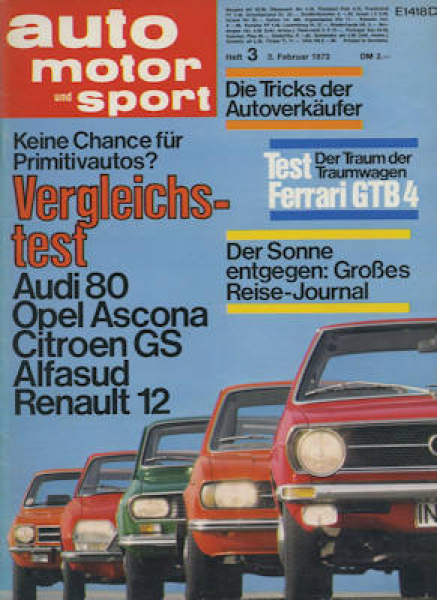 Auto, Motor & Sport 1973 Heft 3