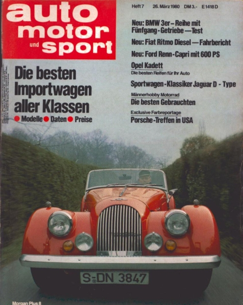 Auto, Motor & Sport 1980 Heft 7
