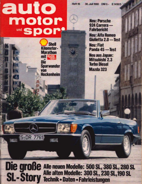 Auto, Motor & Sport 1980 Heft 16