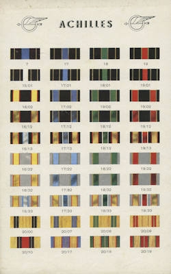 Achilles Bicycle Colors 1950s