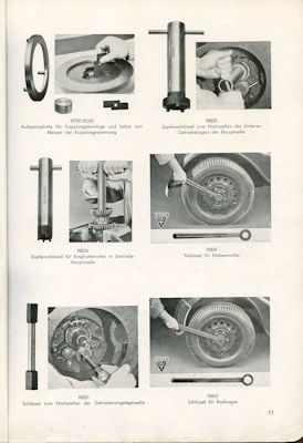 Adler Vorderradantrieb-Wagen Workshop book 1939