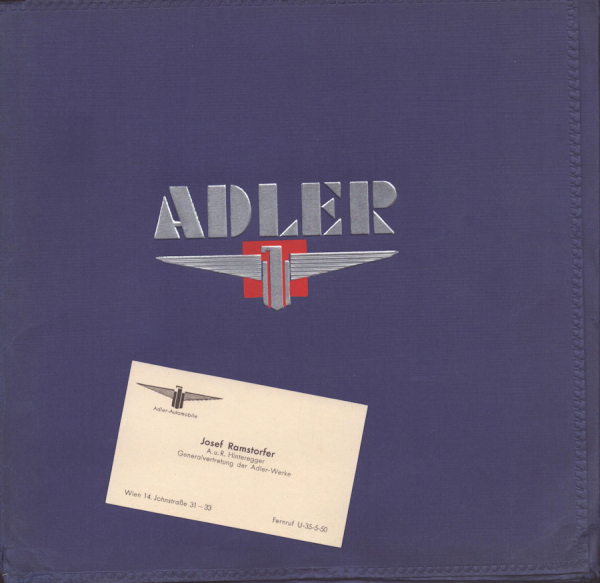 Adler Mappe ca. 1939