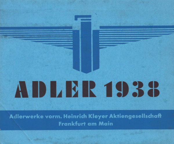 Adler Programm 1938