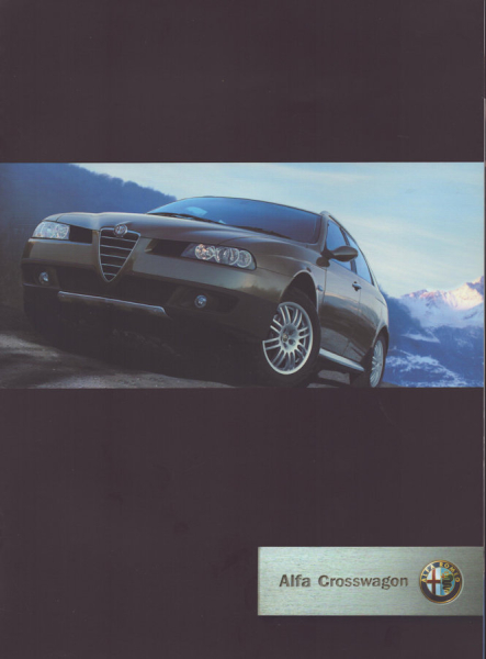 Alfa-Romeo Crosswagon Prospekt 10.2004