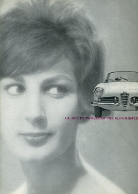 Alfa-Romeo Giulietta Spider brochure 1961