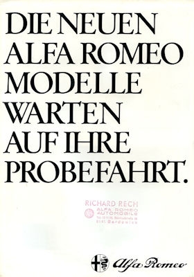 Alfa-Romeo program 9.1979