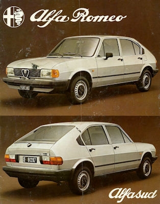 Alfa-Romeo Alfasud brochure 1980