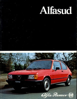 Alfa-Romeo Alfasud brochure 1981