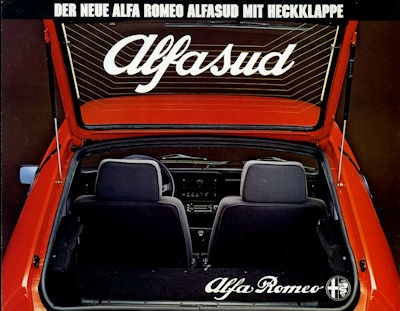 Alfa-Romeo Alfasud Prospekt 9.1981