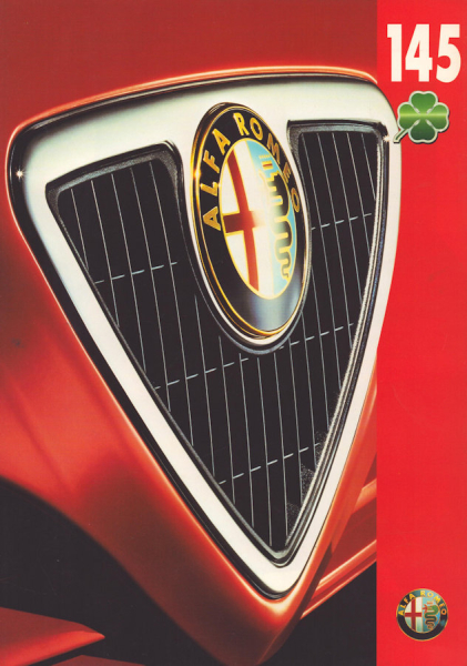 Alfa-Romeo 145 Quadrifoglio Prospekt ca. 1995