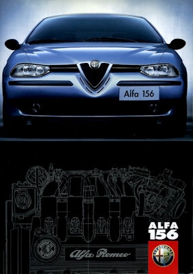 Alfa-Romeo 156 Prospekt 9.1997