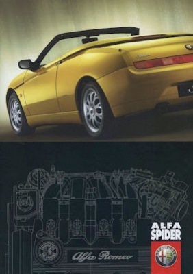 Alfa-Romeo Spider Prospekt 4.1998