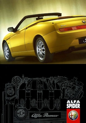Alfa-Romeo Spider Prospekt 4.1999