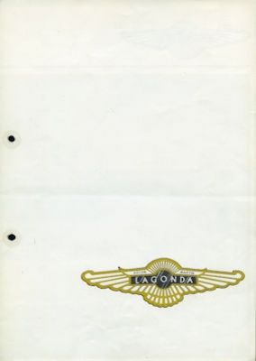 Aston Martin Lagonda brochure 1975