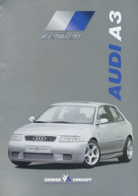 Audi Zender A 3 Prospekt 3.2001