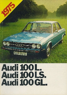 Audi 100 brochure 8.1974