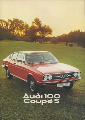 Audi 100 Coupe S brochure 8.1975